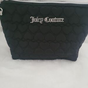 Juicy Couture 2 Black Pouch Set